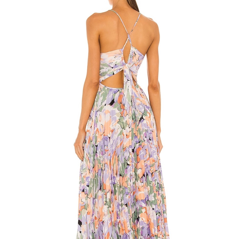 ASTR the label Blythe Dress. Size XS. Coral Multi